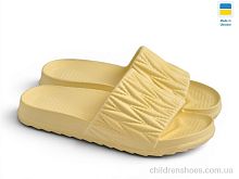Шлепки ДС81 св.жовтий Rai shoes / p. 36-41 / 8пар