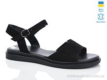 Босоножки 57 чорний з. батал Sali / p. 41-43 / 6пар