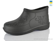 Галоши Квітка холодний чорні Lot Shoes / p. 38-41 / 8пар