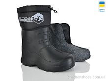 Сапоги из пены N22 чорний Lot Shoes / p. 42-45 / 6пар