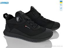 Кроссовки Paolla sport 10-5113 термо чорний Lvovbaza / p. 40-45 / 8пар