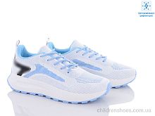 Кроссовки 143-28 white-blue Violeta / p. 36-41 / 8пар