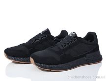 Кроссовки HD15(182-35) black Violeta / p. 40-44 / 8пар