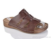 Шлепки 250 brown Oscar / p. 40-44 / 6пар