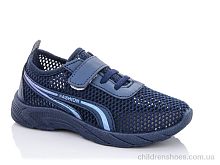 Кроссовки W407-5 Blue Rama / p. 26-31 / 12пар
