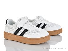 Кроссовки RL604-3 white-black KIMBOO / p. 32-37 / 12пар