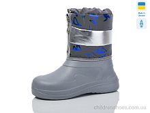 Сапоги из пены 19Д-28 сіро-синій Крок / p. 28-34 / 6пар