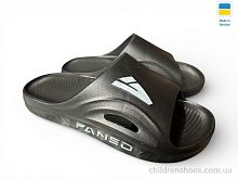 Шлепки 508-010 чорний Rai shoes / p. 41-44 / 8пар