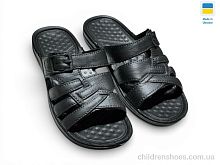 Шлепки С29 чорний Rai shoes / p. 41-45 / 6пар