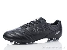 Футбольная обувь DIMB25626-2 black-silver Restime / p. 41-45 / 8пар