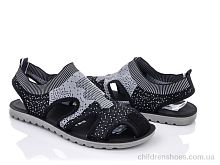 Сандалии M201-1 black-grey Violeta / p. 40-45 / 8пар