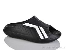 Шлепки 24-139 чорний Slippers / p. 40-45 / 6пар