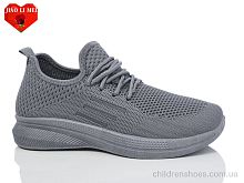 Кроссовки 555 grey Jiao Li Mei / p. 37-41 / 8пар