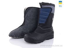Сапоги из пены N094 чорний Inblue / p. 41-45 / 8пар