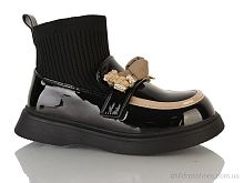 Ботинки Y159(2107B) black DINO ALBAT / p. 32-37 / 6пар