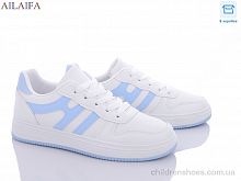 Кроссовки R350 white-l.blue Ailaifa / p. 36-41 / 8пар