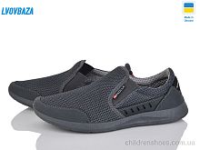 Слипоны Paolla А1 сітка сірий Lvovbaza / p. 40-45 / 8пар