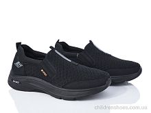 Кроссовки 45-104 black Violeta / p. 40-45 / 8пар