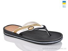 Вьетнамки 221-1 чорний-беж Lot Shoes / p. 41-46 / 8пар