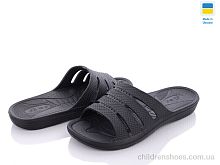 Шлепки П41 чорний Favorit / p. 41-45 / 6пар