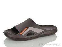 Шлепки 131 шоколад Inblue / p. 40-45 / 8пар