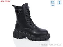 Ботинки 5233 black QQ shoes / p. 36-41 / 6пар