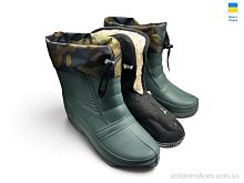 Сапоги из пены ГП05 зелений Rai shoes / p. 41-45 / 5пар