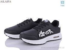 Кроссовки 6659 black Ailaifa / p. 36-41 / 8пар
