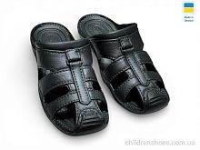 Шлепки С27 чорний Rai shoes / p. 41-45 / 6пар