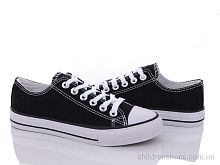 Кеды 888-1 black Hongquan / p. 36-41 / 8пар