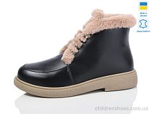 Ботинки 377 ч.+кап.к. зима Sali / p. 40-43 / 6пар