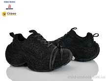 Кроссовки AD180-1 black Clibee-Doremi / p. 36-40 / 5пар