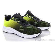 Кроссовки 24-152 green-black Violeta / p. 40-45 / 8пар