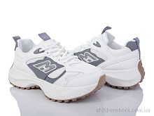 Кроссовки 136-33 white-grey Violeta / p. 36-41 / 8пар