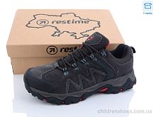 Кроссовки AM023874 d.grey-red Restime / p. 40-45 / 8пар