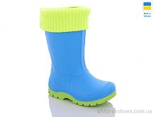 Резиновая обувь СД2-2 синій Slippers / p. 25-35 / 6пар