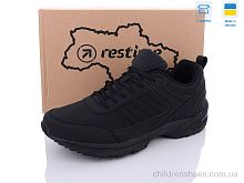 Кроссовки PG023006 black з Restime / p. 46-49 / 6пар