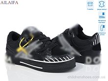 Кроссовки 7025 black Ailaifa / p. 36-41 / 8пар