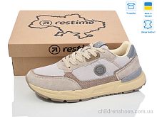 Кроссовки FM026283 beige Restime / p. 41-46 / 8пар