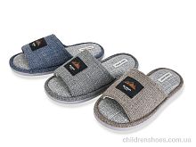 Тапки MU10407 mix YZY / p. 41-46 / 24пар