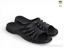 Шлепки L104 чорний Rai shoes / p. 41-45 / 8пар