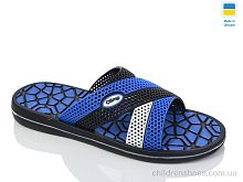 Шлепки N203 синій Lot Shoes / p. 41-46 / 8пар
