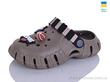 Кроксы 012 т.беж-т.корич Lot Shoes / p. 30-35 / 6пар