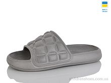 Шлепки B116 сірий M&L  Alex13 / p. 36-41 / 6пар