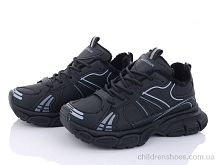 Кроссовки 197-153 black Violeta / p. 36-40 / 8пар