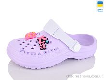 Кроксы N009 св.бузок Lot Shoes / p. 30-35 / 8пар