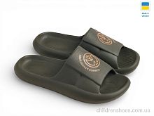 Шлепки T670 хакі Rai shoes / p. 36-41 / 8пар