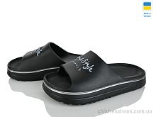 Шлепки 540-010 чорний Rai shoes / p. 37-40 / 8пар