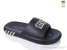 Шлепки L138 чорний Inblue / p. 40-45 / 8пар