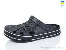 Кроксы ML51 чорний ч.п. M&L  Alex13 / p. 41-46 / 6пар